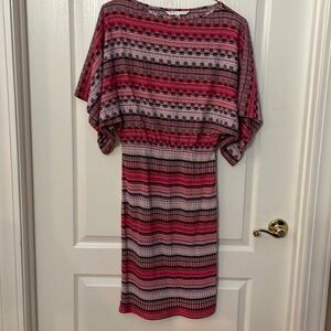 Trina Turk Toriah zigzag dress size XS